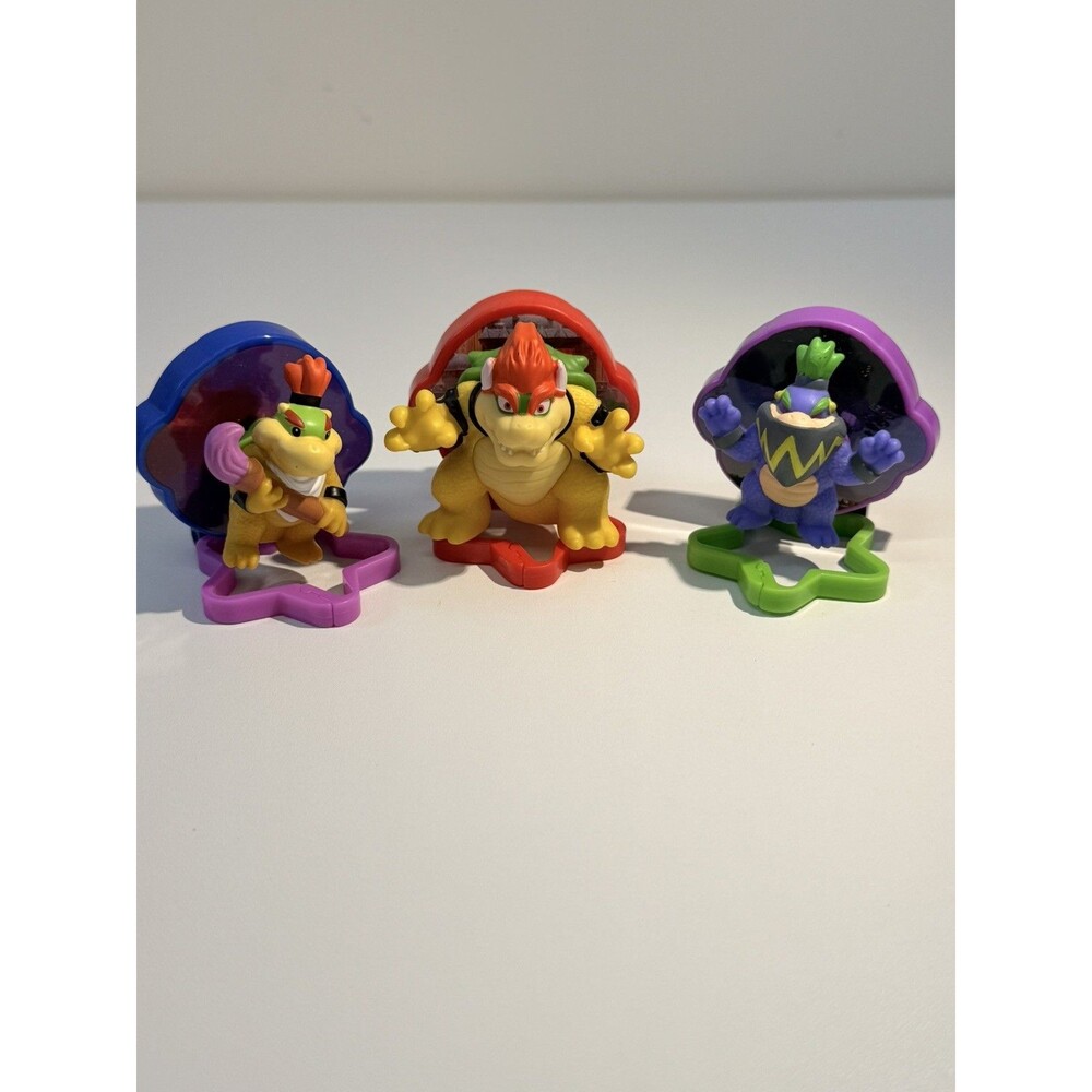 2026 McDonald’s Super Mario Galaxy Happy Meal Toys Set of 3 Lot